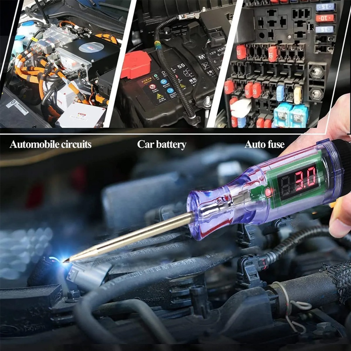 Car Truck Voltage Circuit Test - огляд і ціна Electronics Repair Tools